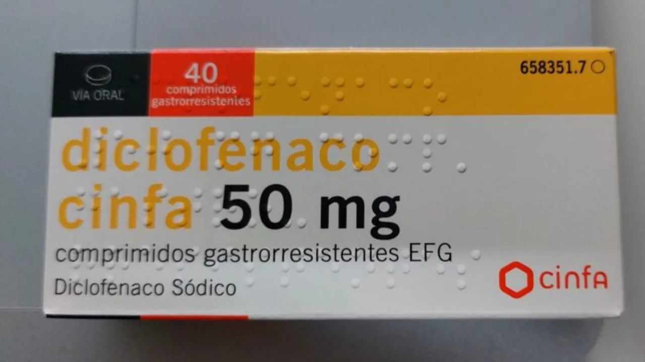 Diclofenac sodico ampolla - Cuidados de enfermería 1 Diclofenac sodico ampolla
