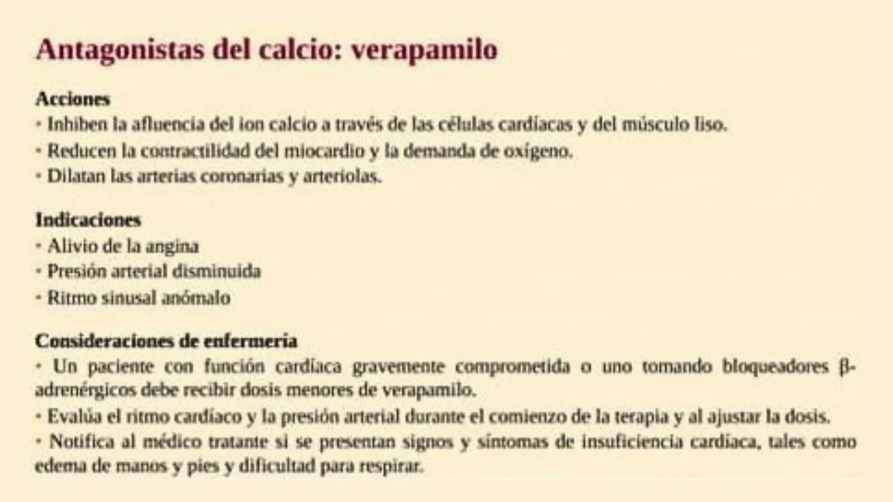 Verapamilo 1 Verapamilo
