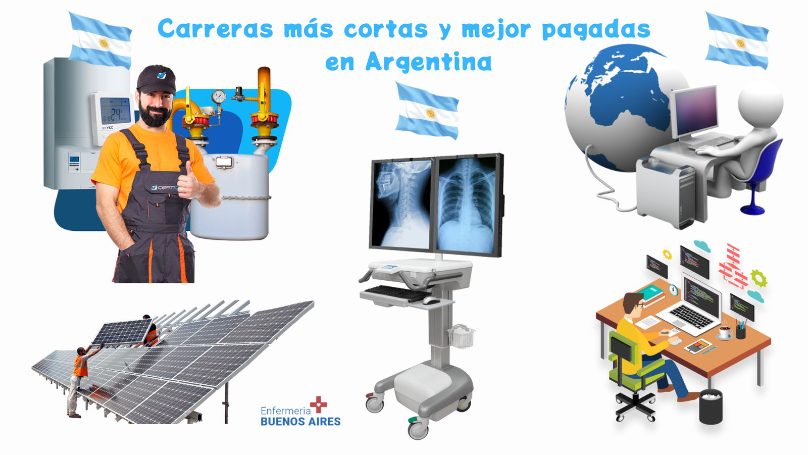 ¿Cuáles son las carreras más cortas y mejor pagadas en Argentina?